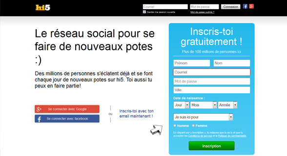 Site rencontre hi five