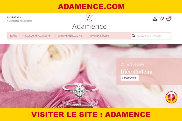 Site internet : Adamence