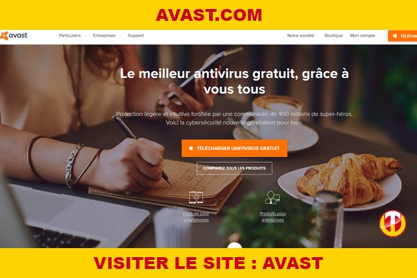 Site internet : Avast