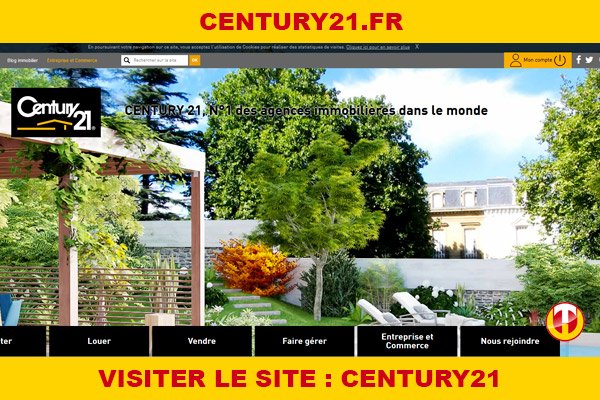 Site internet : Century21