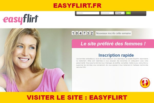 Site internet : Easyflirt