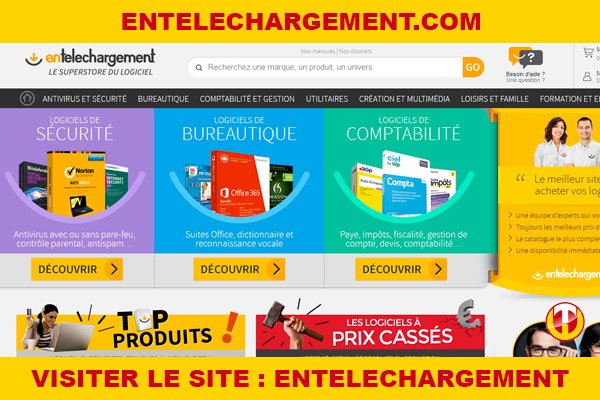 Site internet : Entelechargement