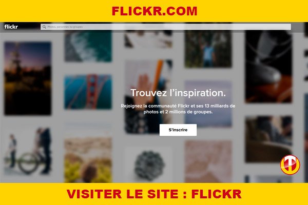 Site internet : Flickr