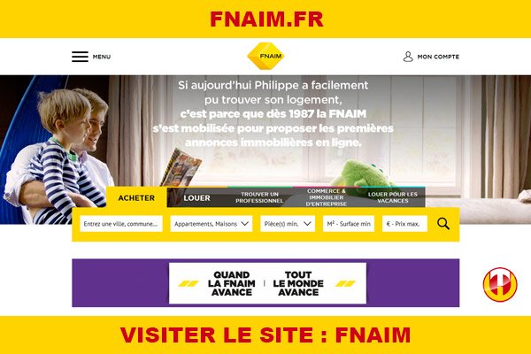 Site internet : Fnaim