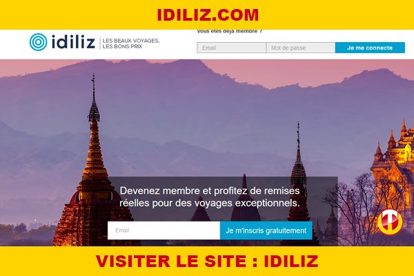 Site internet : Idiliz