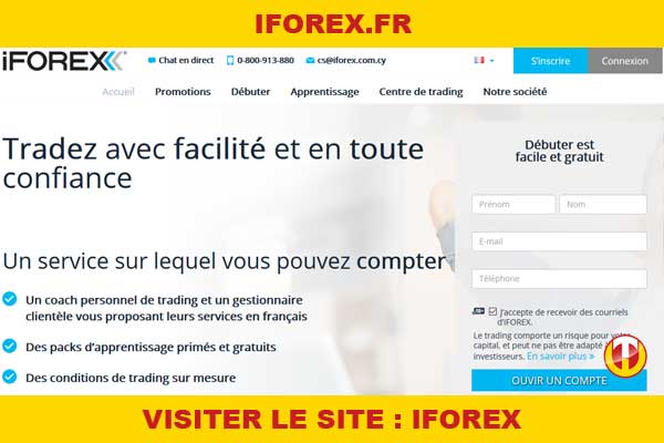 Site internet : Iforex