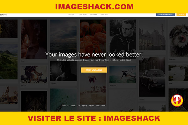 Site internet : Imageshack