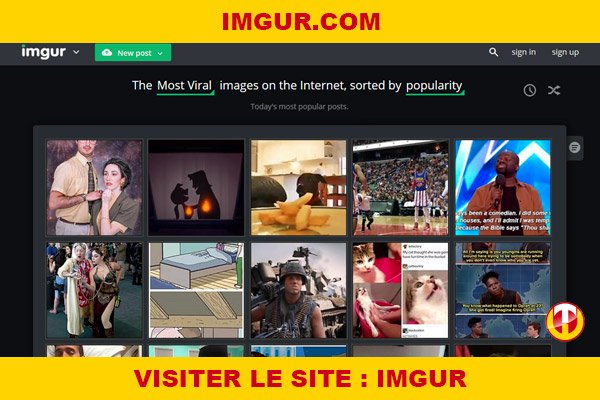 Site internet : Imgur