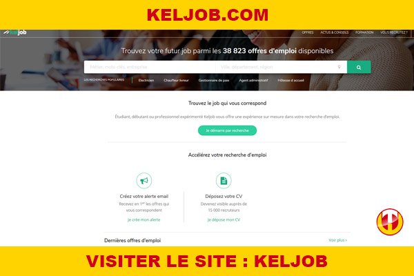 Site internet : Keljob