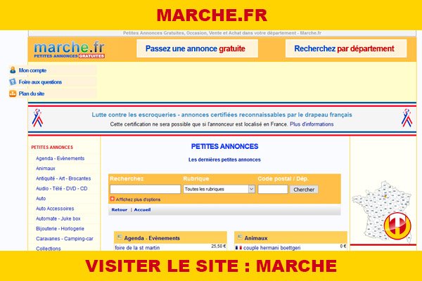 Site internet : Marche