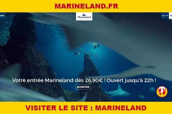 Site internet : Marineland