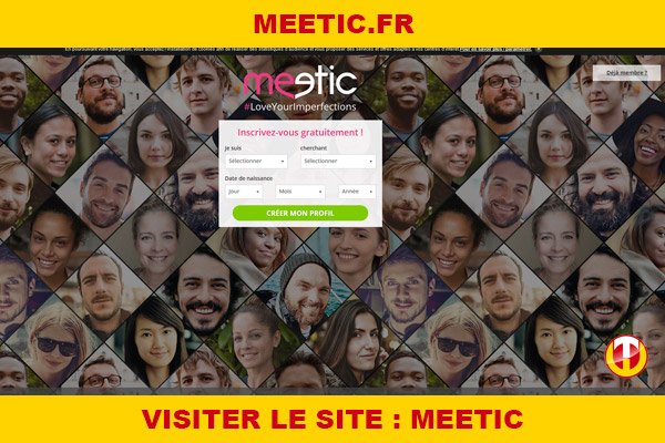 Site internet : Meetic