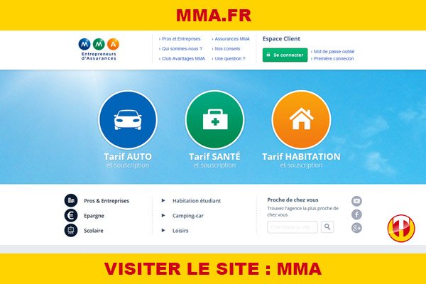 Site internet : Mma