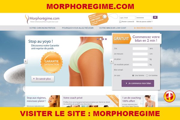 Site internet : Morphoregime