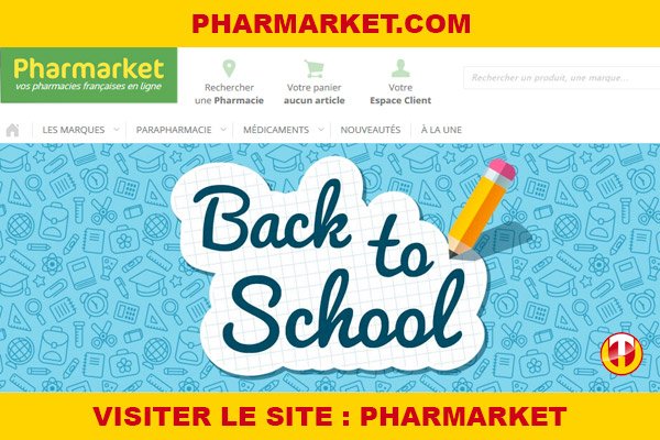 Site internet : Pharmarket