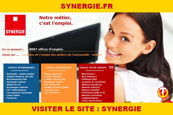 Site internet : Synergie