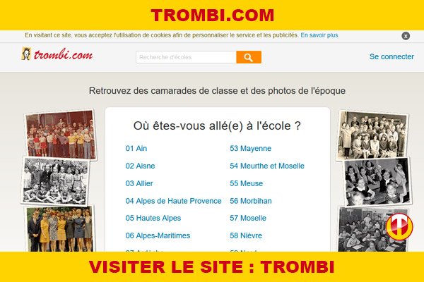 Site internet : Trombi