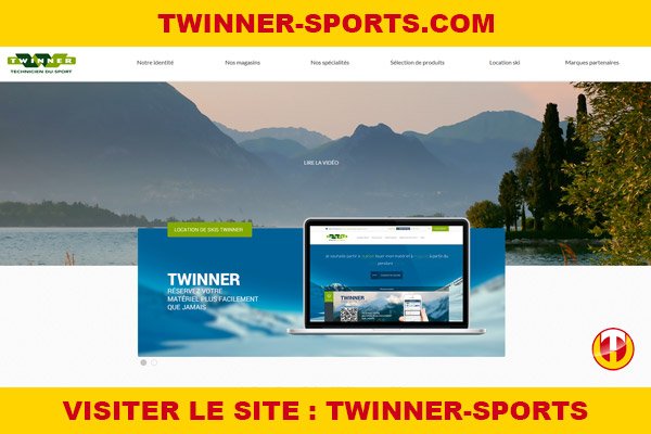 Site internet : Twinner-sports