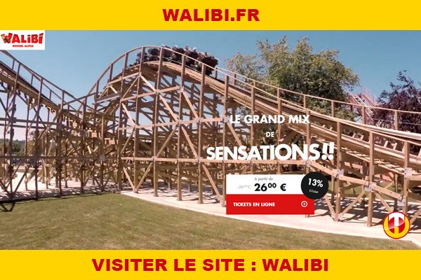 Site internet : Walibi